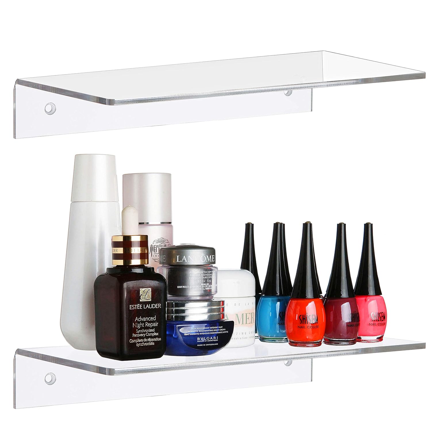 Best headboard with shelves and glass