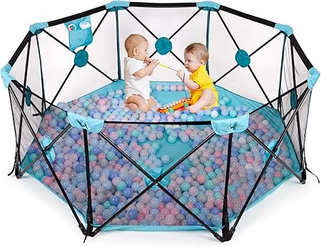 large portable play yard