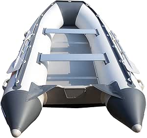 Newport Vessels 11ft 9in Baja Inflatable Dinghy Boat Transom Sport Tender - 6 Person - 20 Horsepower USCG Rated