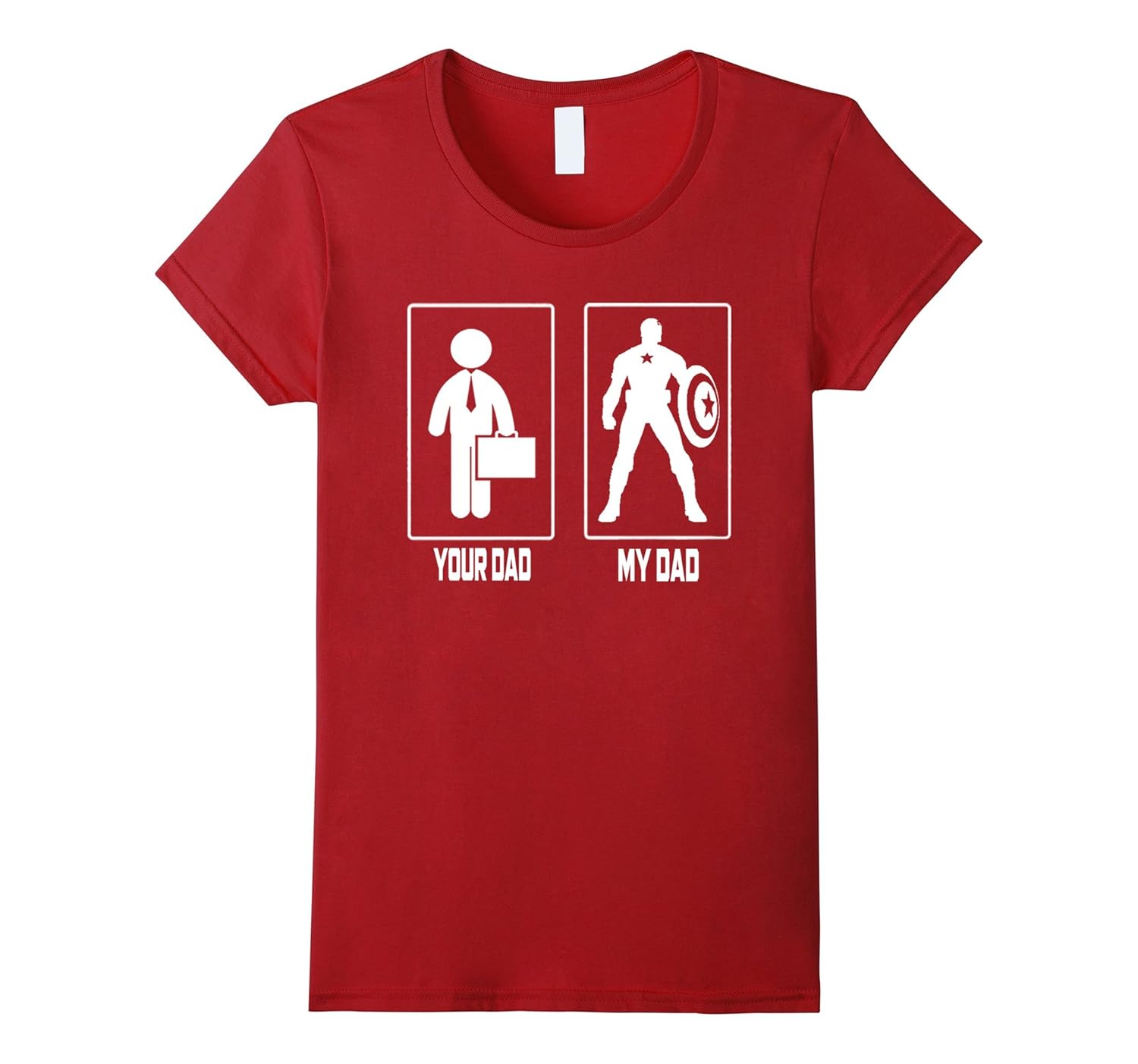 Your Dad My Dad Superhero T Shirt Birthday gift for Papa