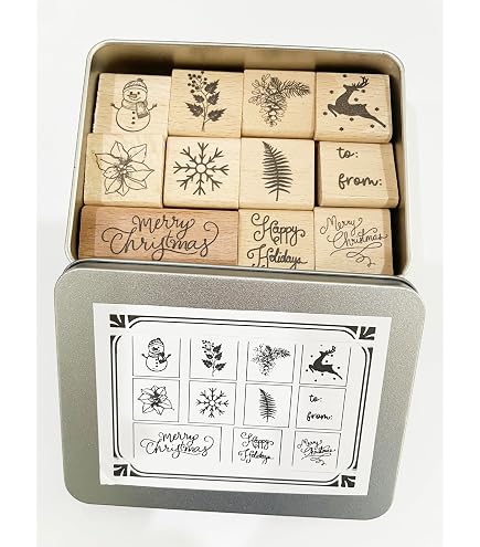 Inkadinkado Wood Mounted Rubber Stamp - Adorable Polar Bear Design For Cards & Crafts