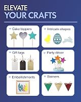 Italian Options Non-Shed Glitter Cardstock A4 250gsm Bright Lemon 10 Sheets view 4