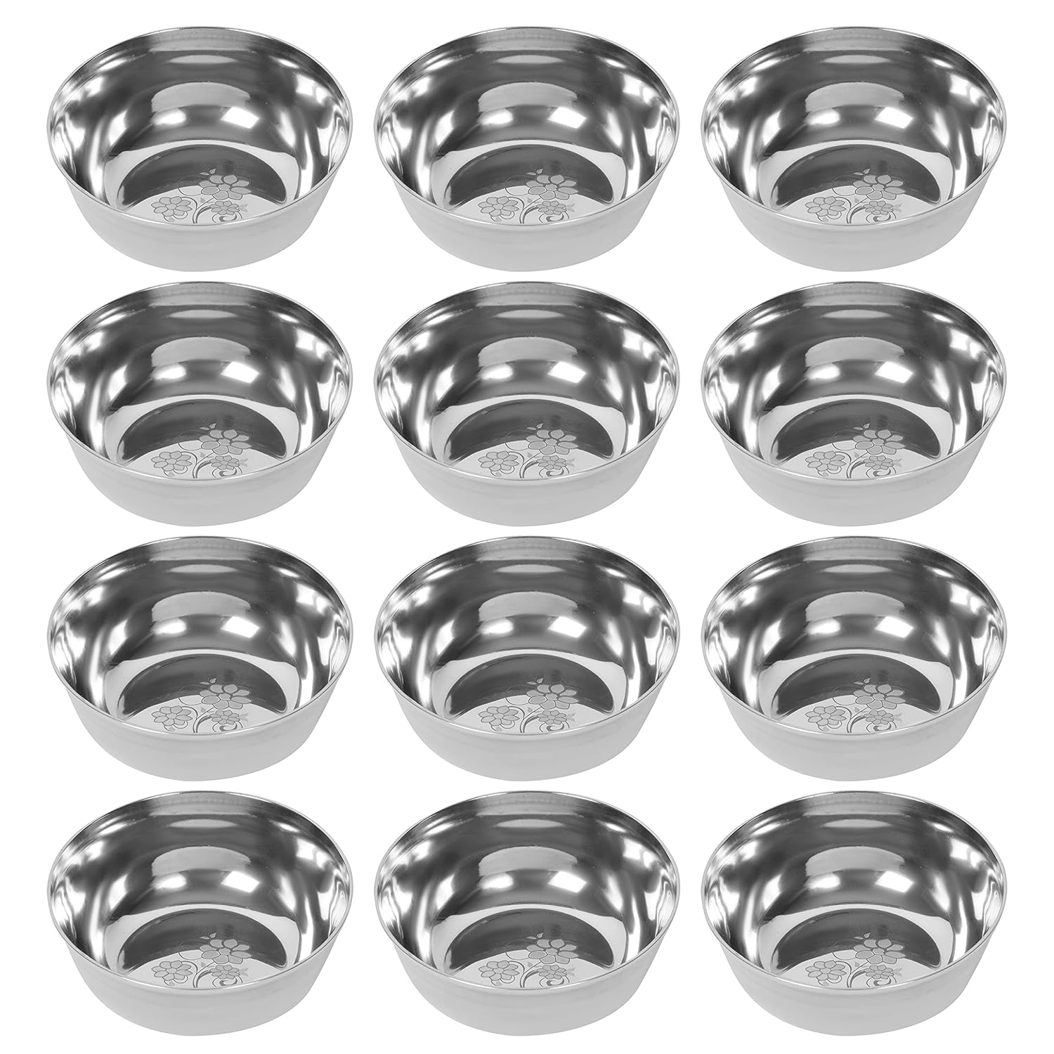 Buy SKC Stainless Steel Bowl Set, Food Grade Steel Wati/Vatki/Katori