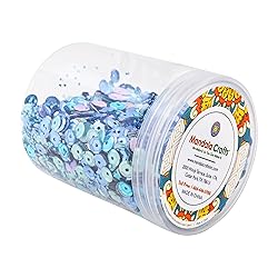 Mandala Crafts 20000 Pastel Sequins for Crafts DIY