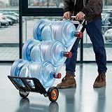 VonHaus Folding Sack Truck Aluminium 90kg Hand Trolley view 7