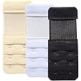 YARBAR Women's Bra Extender 3 Hook / 2 Hook Bra Extension Strap Soft and Comfortable