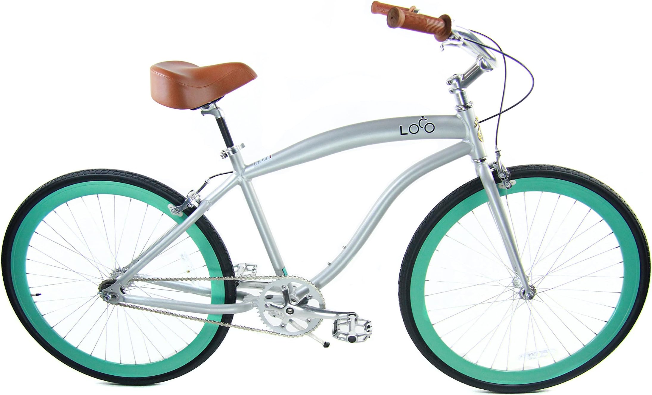 Loco Cycles FG CRUISER Single Speed Urban Fixie Road Bike Beach Cruiser