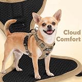 Funfox Dog Harness Medium No Pull Front Clip Reflective Camouflage Brown view 7