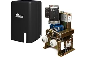 EAGLE ACCESS CONTROL SYSTEMS, INC. Eagle-2000-FR-1HP Slide Gate Opener 45' & 2000 lbs Gate Capacity Free 2 Remotes, Receiver and EG111 Monitored Photo Eye Included