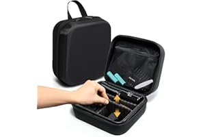 Barber Bags for Clippers and Supplies, Meduim Size Travel Carrying Case for Barber, Hair Clips Scissors Cutting Tools Organizer, Professional Salon Supplies DIY Storage Kit for Stylist by MoyRetty