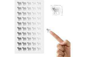 SUNNY BRIDE 50 Wedding Meal Stickers - Food Identifier & Menu Choice Place Cards for Party Seating - Meal Option Indicator (Silver, Beef)