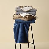 LE SURE Waterproof Dog Blanket 100x80cm Fleece Plush Reversible Grey view 7