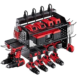 TRZZ Power Tool Organizer Wall Mount, 3-Layer