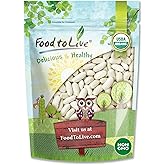 Food to Live Organic Cannellini Beans, 3 Pounds – Non-GMO, Dried White Kidney Beans, Sproutable, Vegan, Kosher, Bulk. Pre-Soa
