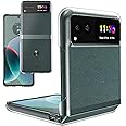 Foluu Case for Motorola Razr 2023 [Not fit Razr Plus 2023], Moto Razr 2023 Phone Case Clear, Hard PC Back Bumper Protective Shockproof Scratch Resistant Case for Motorola Razr 2023 (Crystal Clear)