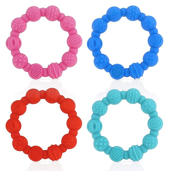 nuby teething ring
