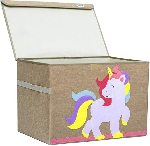 canvas toy chest