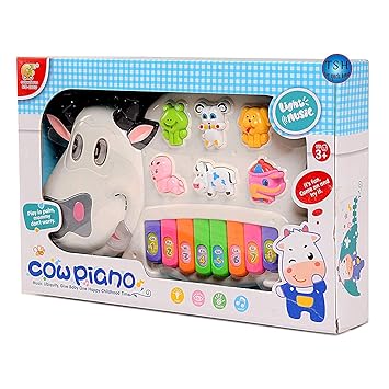 cow piano toy