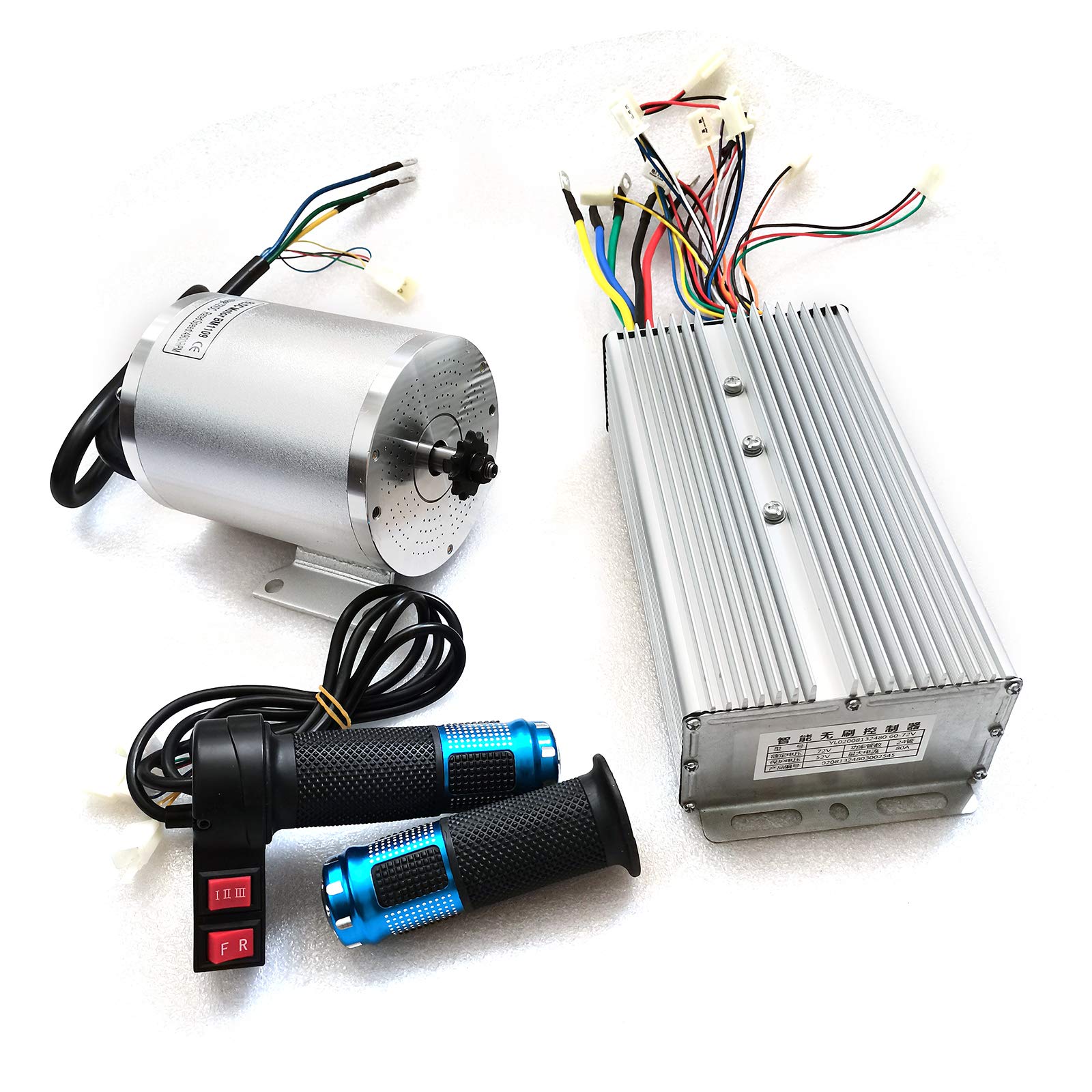 thumbnail image 2 of 1000W Brushless DC Motor Kit - 36V 3100RPM Electric Motor With Speed Controller For E-Bikes & Go Karts 2 of 4