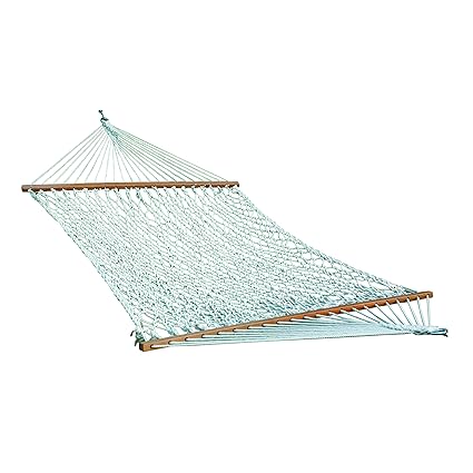 Home & More 123H00436132 Hammock (Polyester Rope - White) 3 x 11