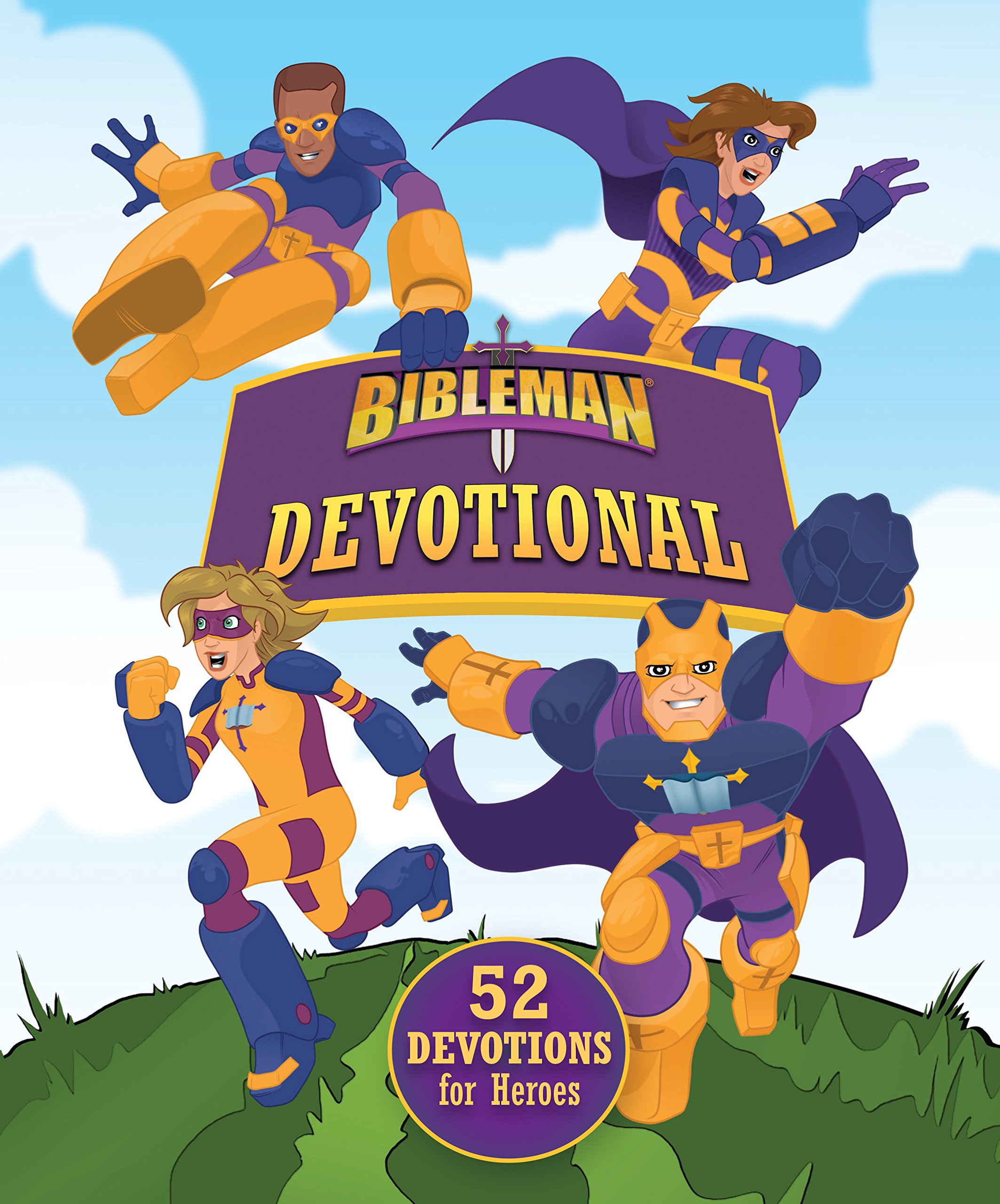 Amazon Com Bibleman Devotional 52 Devotions For Heroes 9781535923729 Wesemann Tim P23 Entertainment Inc Books