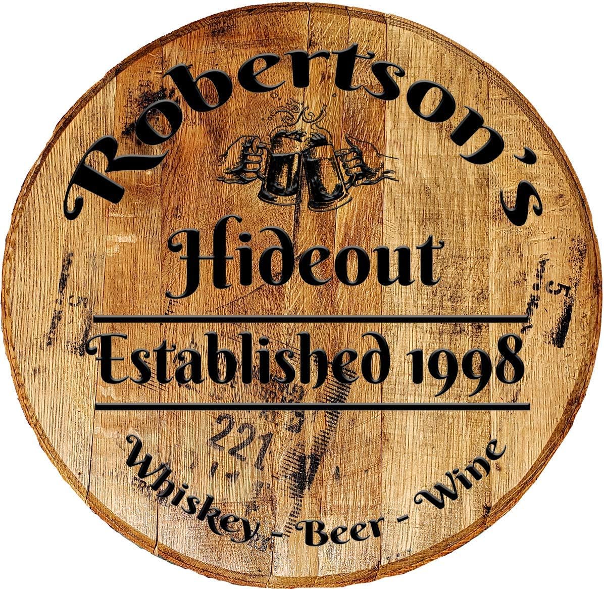 Craft Bar SignsCustom Hideout - Man Cave Bar Sign