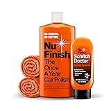 Nu Finish 4 Piece Car Care Kit, All in One Complete