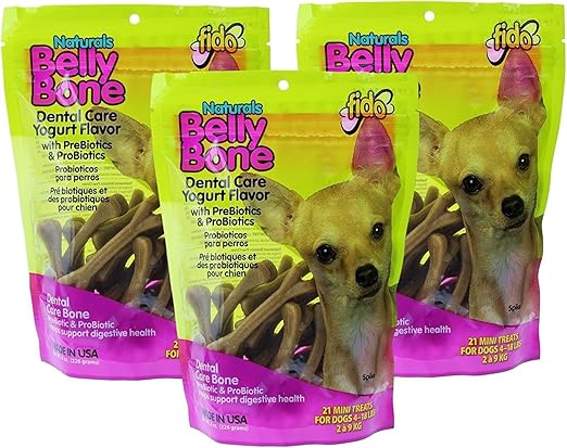 belly bone dental care yogurt flavor