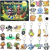 Christmas Advent Calendar, 24-Day Italian Brainrot Collectible Mini Figures, Brainrot Toys Christmas Countdown for Teens & Ad