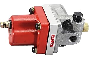 API-SOLENOID Fuel Shut Off Solenoid Valve AR5499 3018453 3035344 3054291 for Cummins NTA855 & N14 M11 K38 K50 PAI # 180208 24V