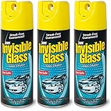 Invisible Glass 91163-3PK 15-Ounce Cleaner for Auto and Home for a Streak-Free Shine, Deep-Cleaning Foaming Action, Safe for