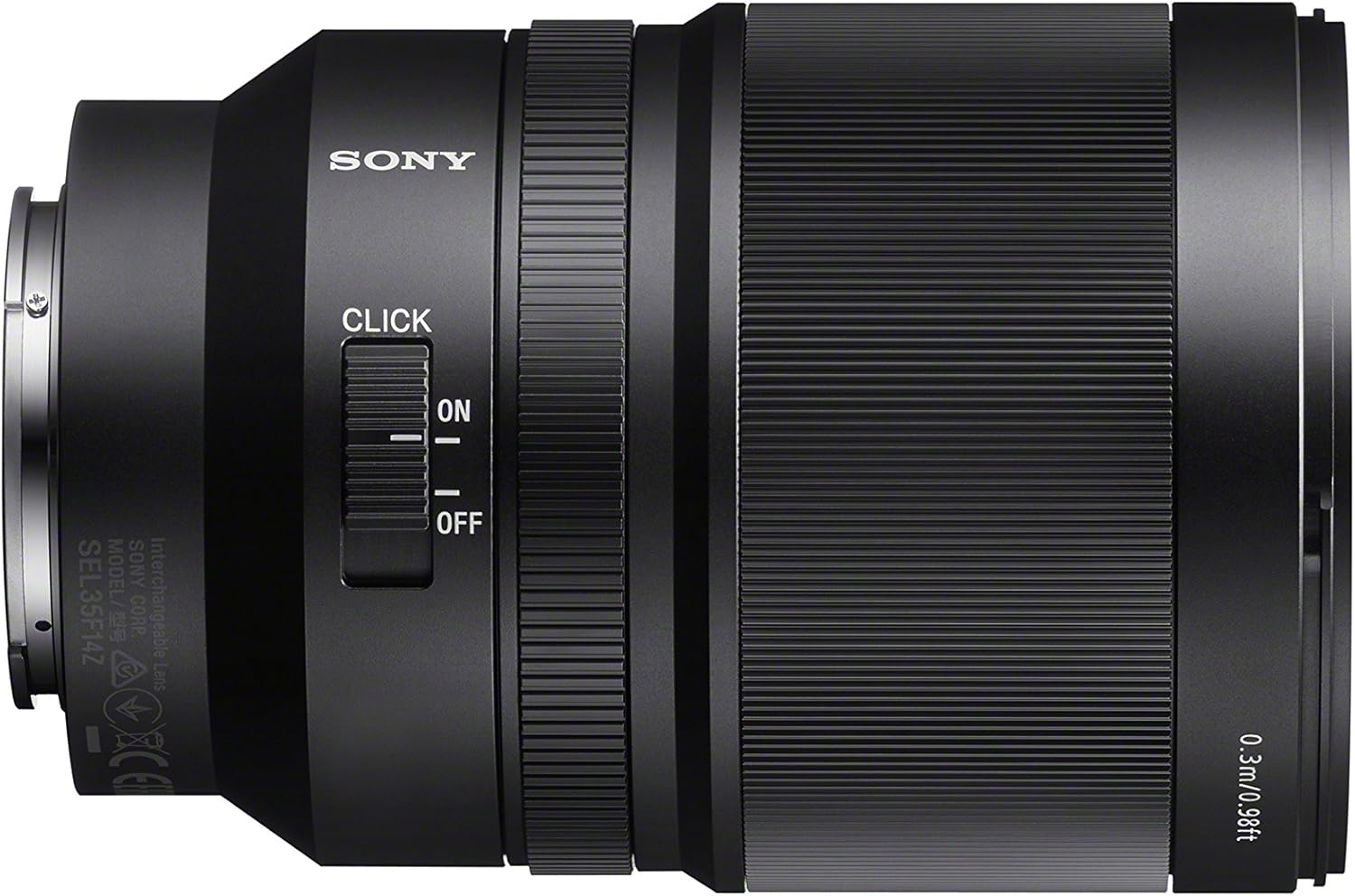 Amazon Com Sony Sel35f14z Distagon T Fe 35mm F 1 4 Za Standard Prime Lens For Mirrorless Cameras Camera Photo