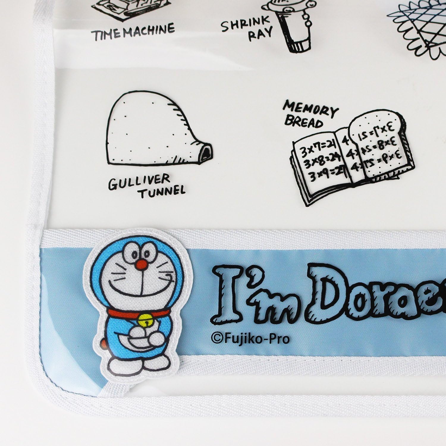 Amazon ヒラ商 ドラエモン ランドセルカバー 大型ワイド 透明クリア Drrc 01 ランドセルカバー シューズ バッグ