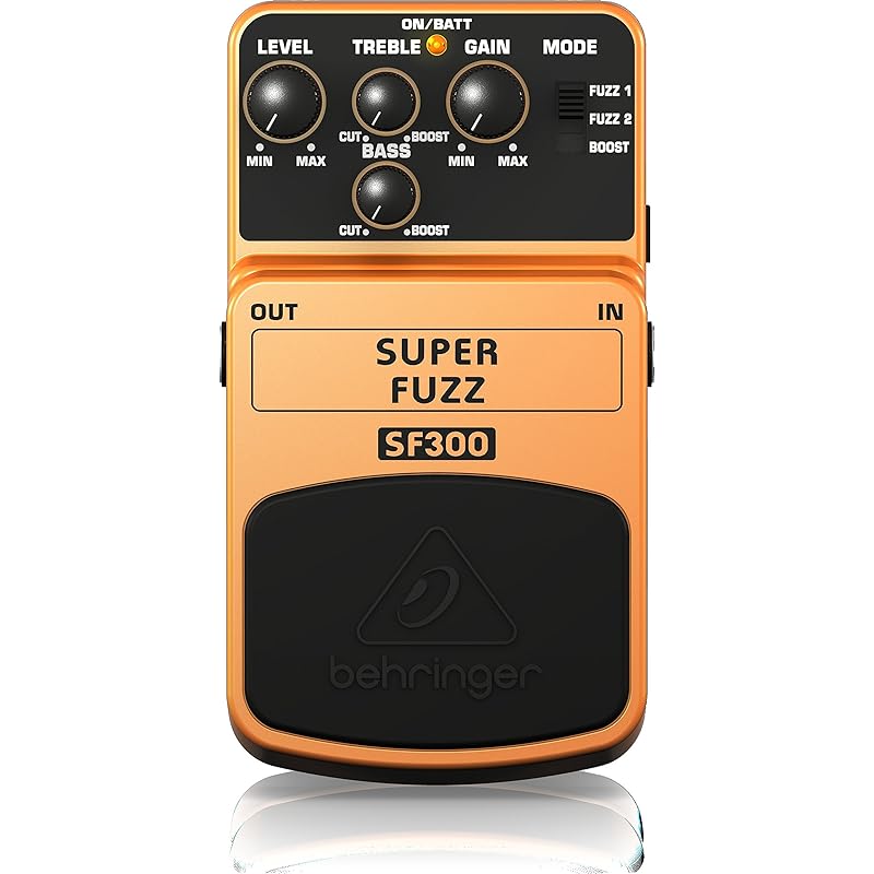 BEHRINGER SF300 SUPER FUZZ - 1960〜1970年代に登場した有名なファズ