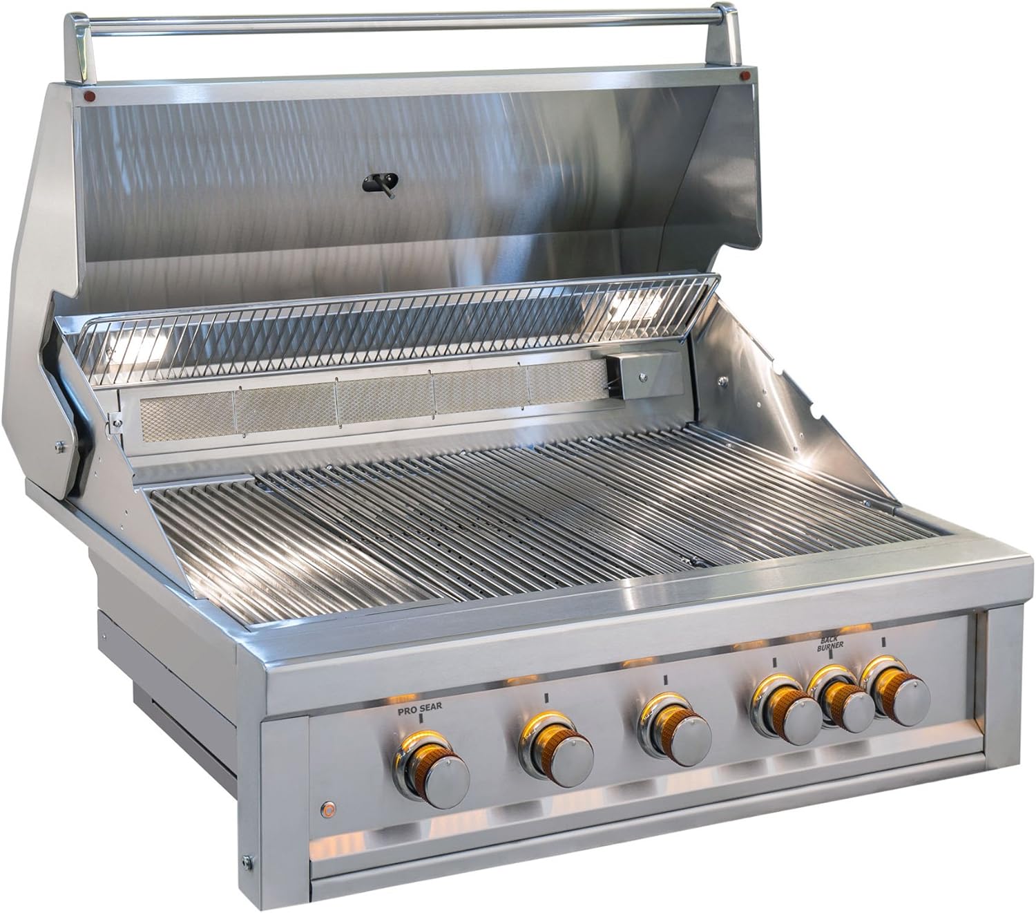 Review SUNSTONE RUBY5B-IR-LP 5 Burner Pro-Sear with IR Propane, 42″