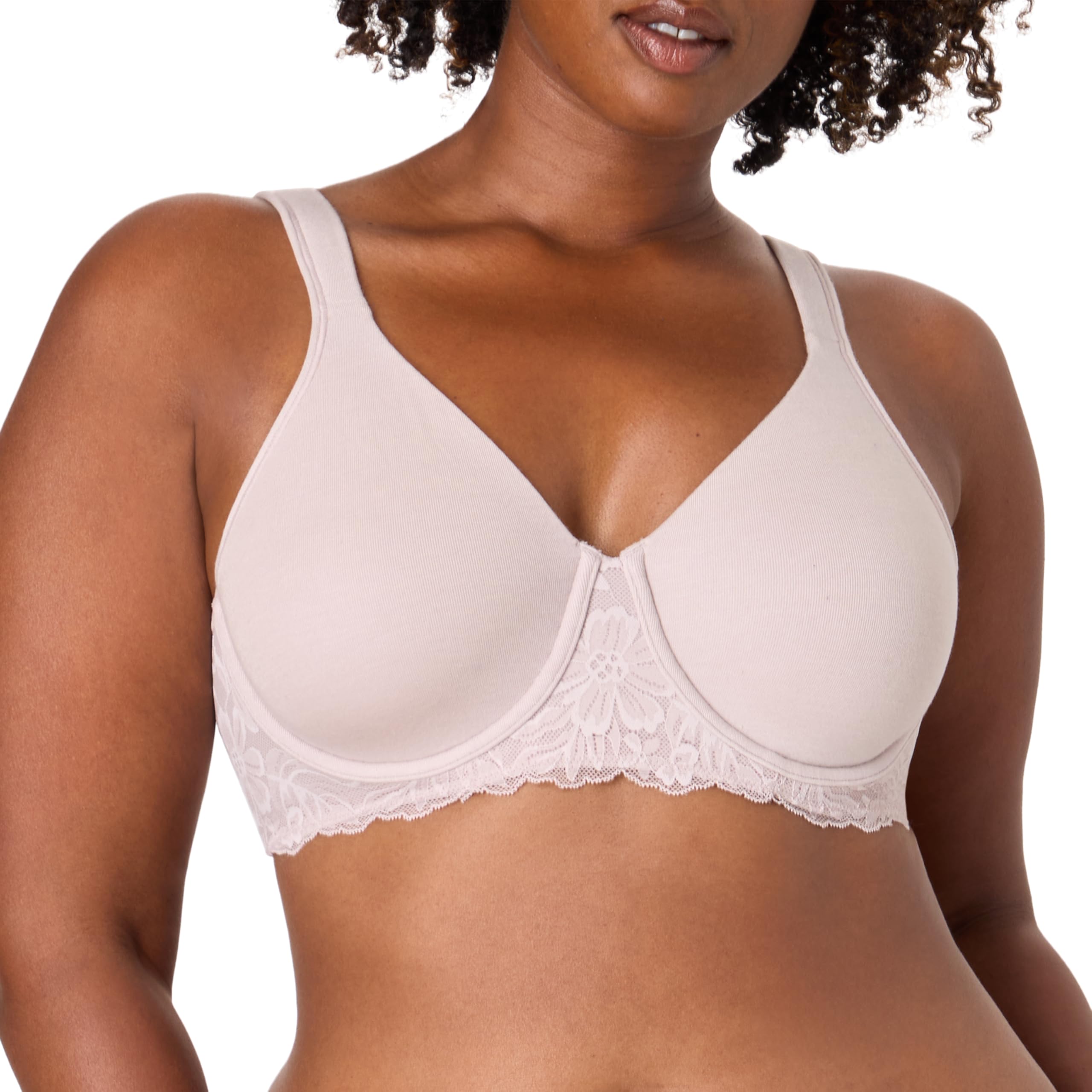 Bali Women’s Minimizer Bra, Breathe Underwire Minimizer Bras for Women, Full Coverage for Large Bust, Most Comfortable