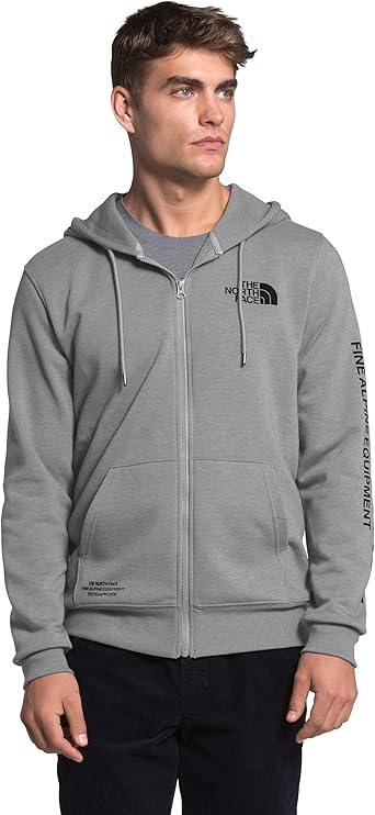 the north face men's climb on full zip hoodie