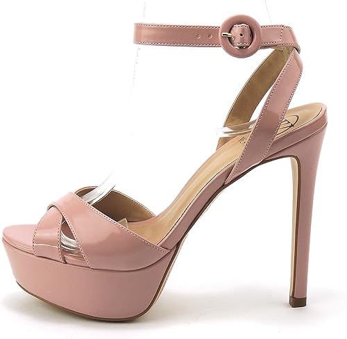 salto alto rosa claro