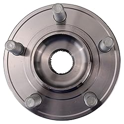 TRQ 2 Piece Front Wheel Bearing & Hub Assembly Set