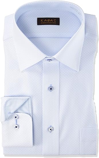 Amazon ヤマキ Kazac ニットシャツ 長袖 ワイシャツ Gkw1 メンズ シャツ 通販