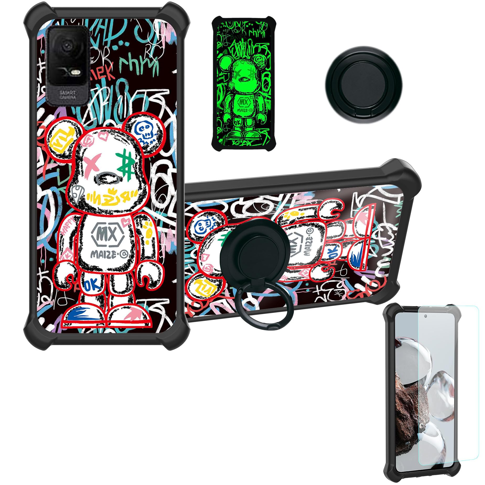 jioeuinly Case for TCL 40Z T607DL Case Compatible