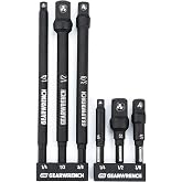 GEARWRENCH 6 Pc 1/4", 3/8", 1/2" Dr. Hex Shank Impact Extensions| 84971A-02