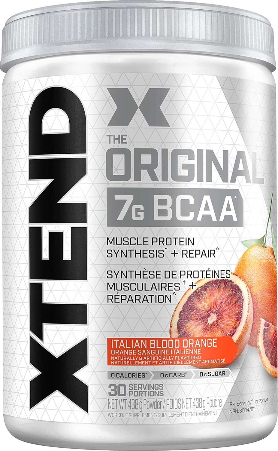 XTEND Original BCAA Powder Italian Blood Orange Sugar Free Post