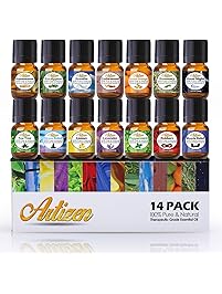 Artizen Aromatherapy Top 14 Essential Oil Set (100% PURE & NATURAL) Therapeutic Grade Essential Oils - All of Our Most Popular Scents and Best Essential Oil Blends