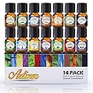 Artizen Aromatherapy Top 14 Essential Oil Set (100% PURE & NATURAL) Therapeutic Grade Essential Oils - All of Our Most Popular Scents and Best Essential Oil Blends