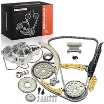 Complete Timing Chain & Head Gasket Kit + Water Pump For Chevy Cobalt 2.2L 07-08