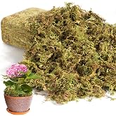 16 OZ Artificial Moss for Indoor Plants, Large Capacity Natural Fake Moss | Faux Moss for Plants Indoor, Green Moss for Planters, Fake Grass for Crafts Garden Party Decorations