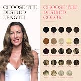 GOO GOO Hair Extensions Tape in 18in 50g 20pcs 4/26/4 Chocolate Brown to Honey view 7