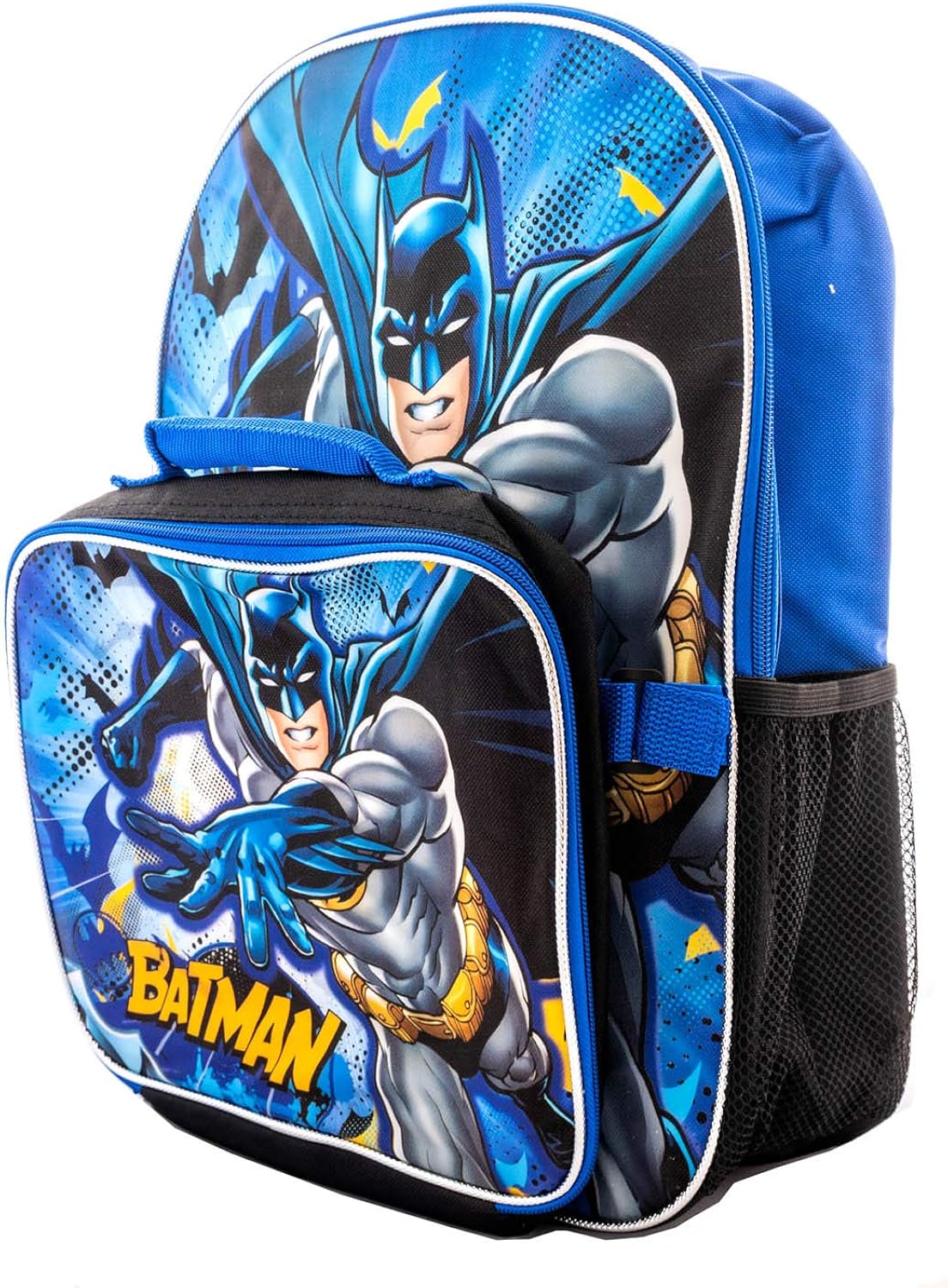 batman backpack with lunch box