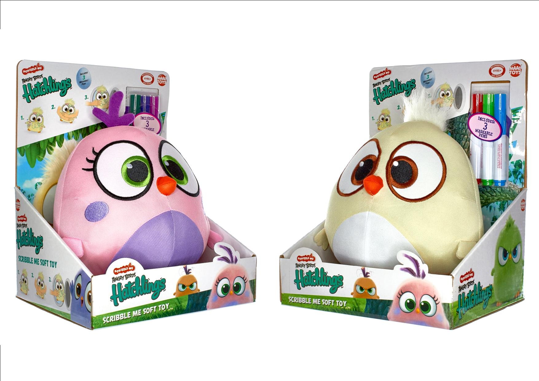 JOY TOY 57121 Hatchlings Scribble Me